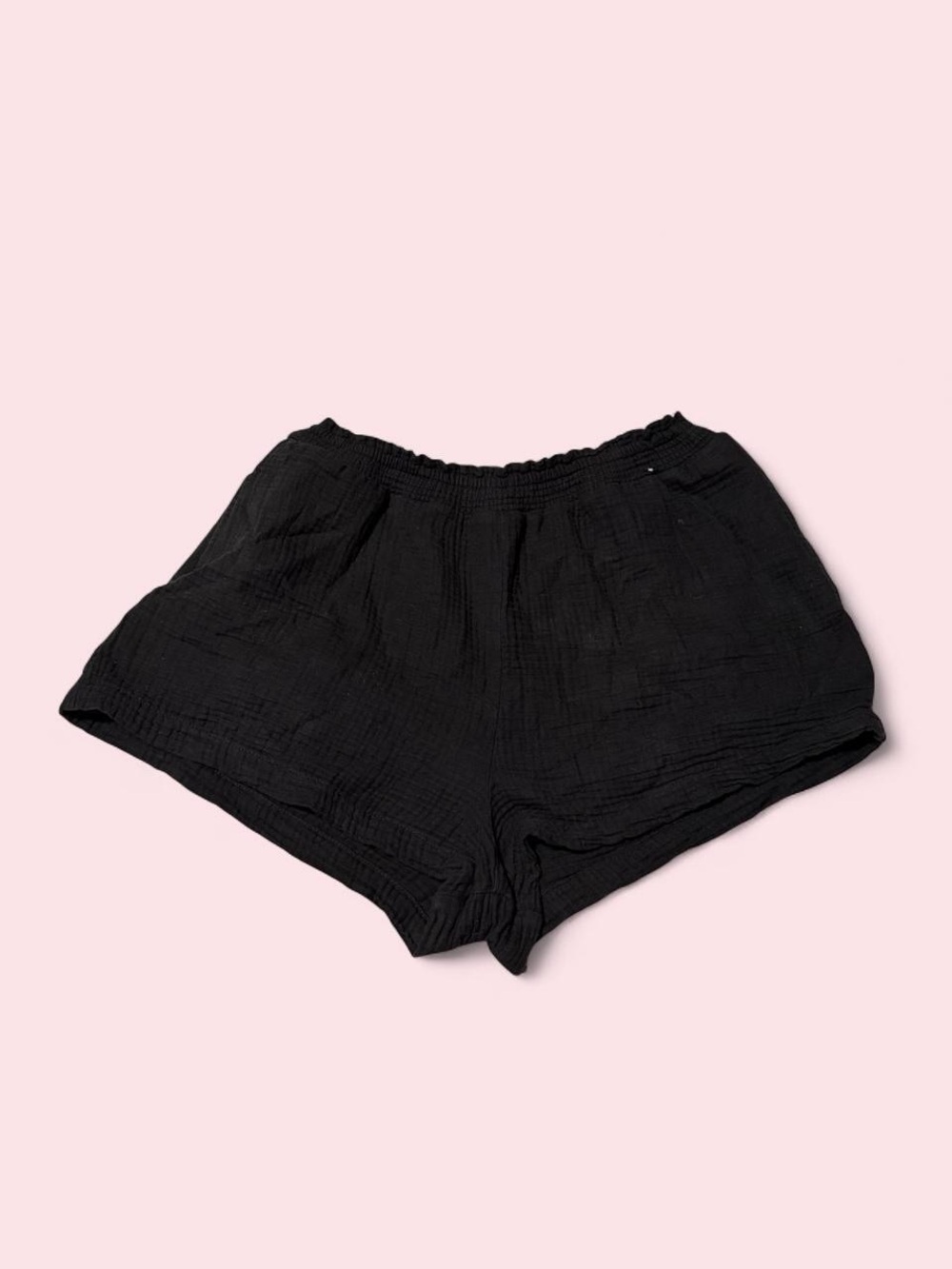 Billabong High-Waist In The Waves Gauze Shorts in Black